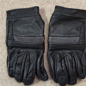 Genuine Harley Davidson soft leather motorcycle gloves size 3XL